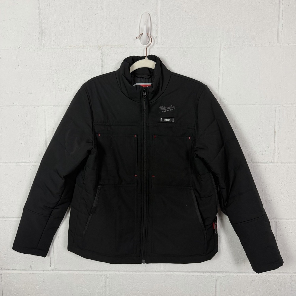Milwaukee Womens M12 Axis Heated Jacket SZ M Quilted Rip Stop #234 No Battery